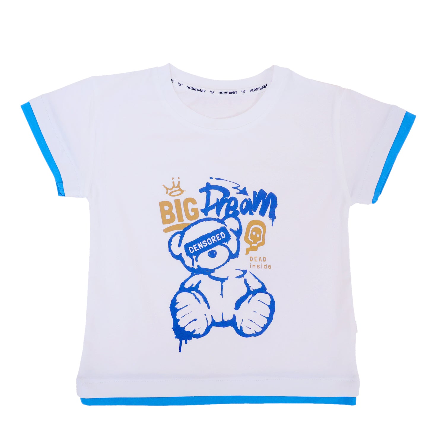 Teddy Half Sleeves Shorts set