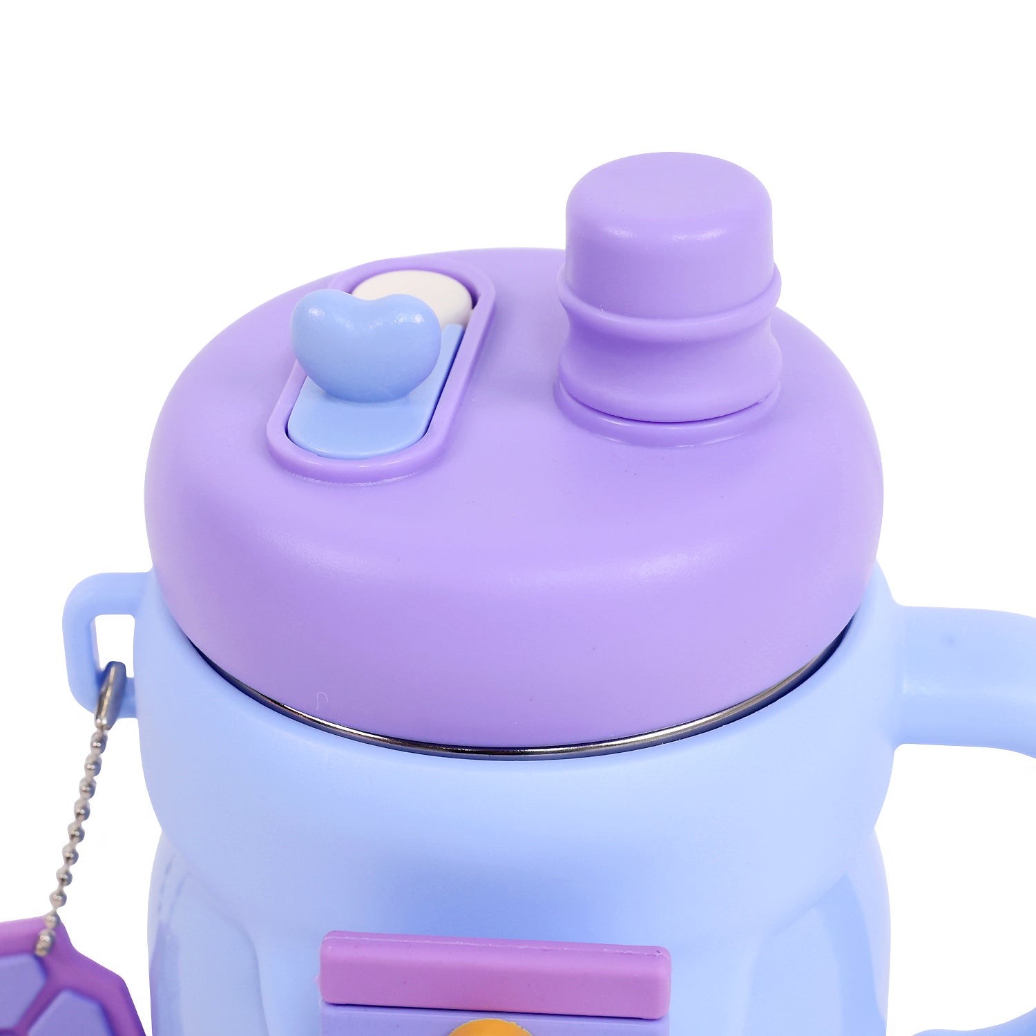 Premium Stainless Steel Kids Tumbler with Handle & Leak-Proof Sipper Lid