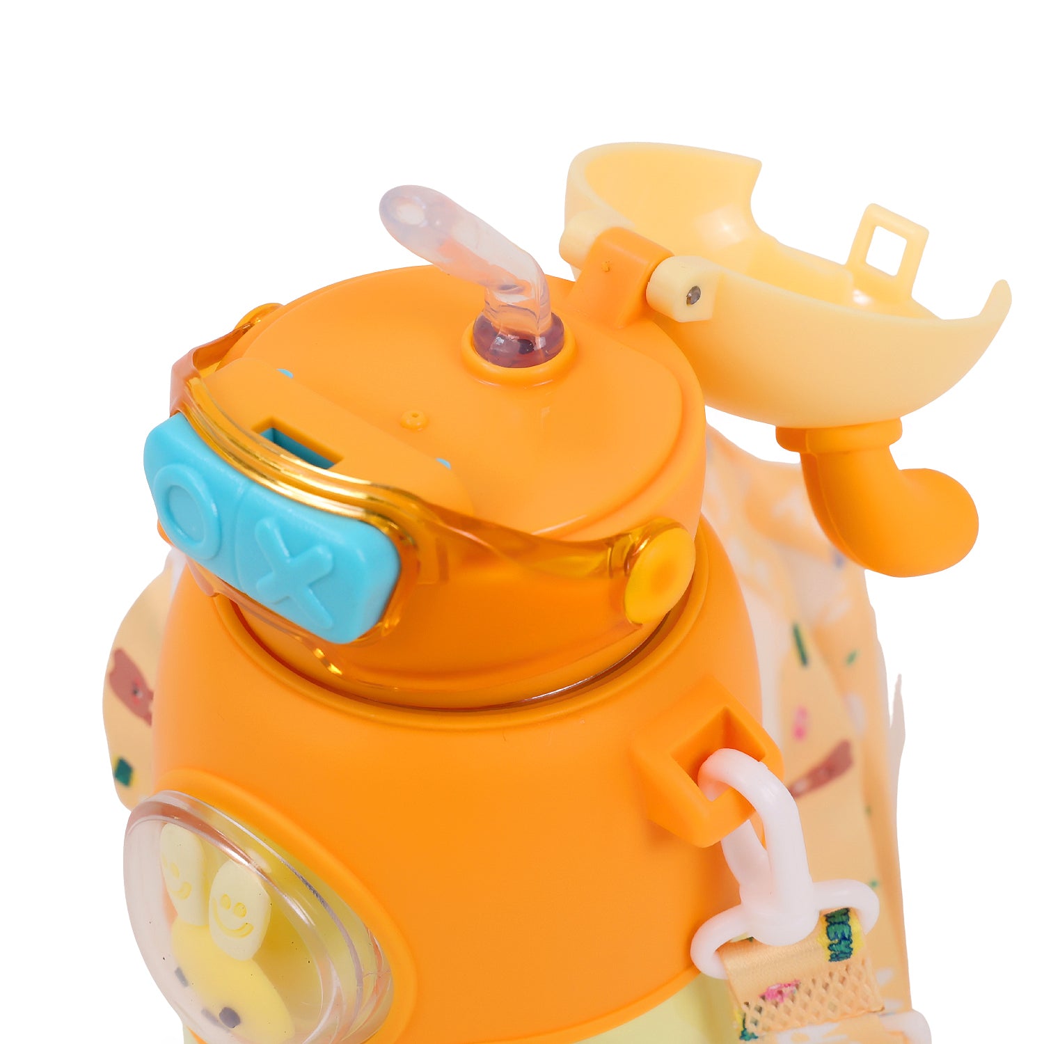 Bunny Stainless Steel Sipper Bottle for Kids | Cute Rabbit Design with Strap | Leak-Proof & Durable