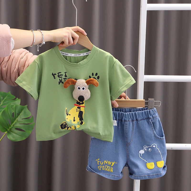 3D Doggy plushy Summer Set