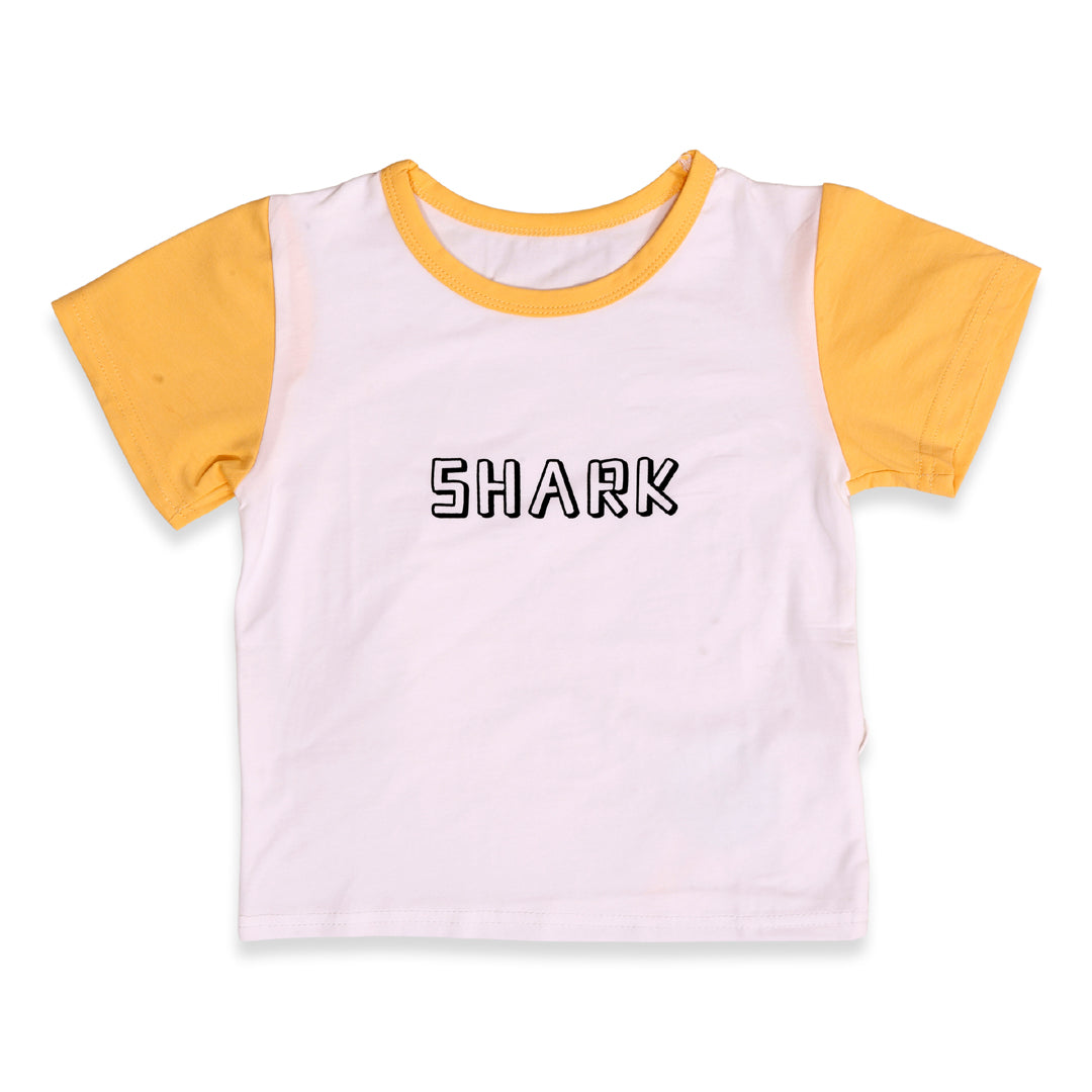 Sharky T-shirt & Dungaree Set