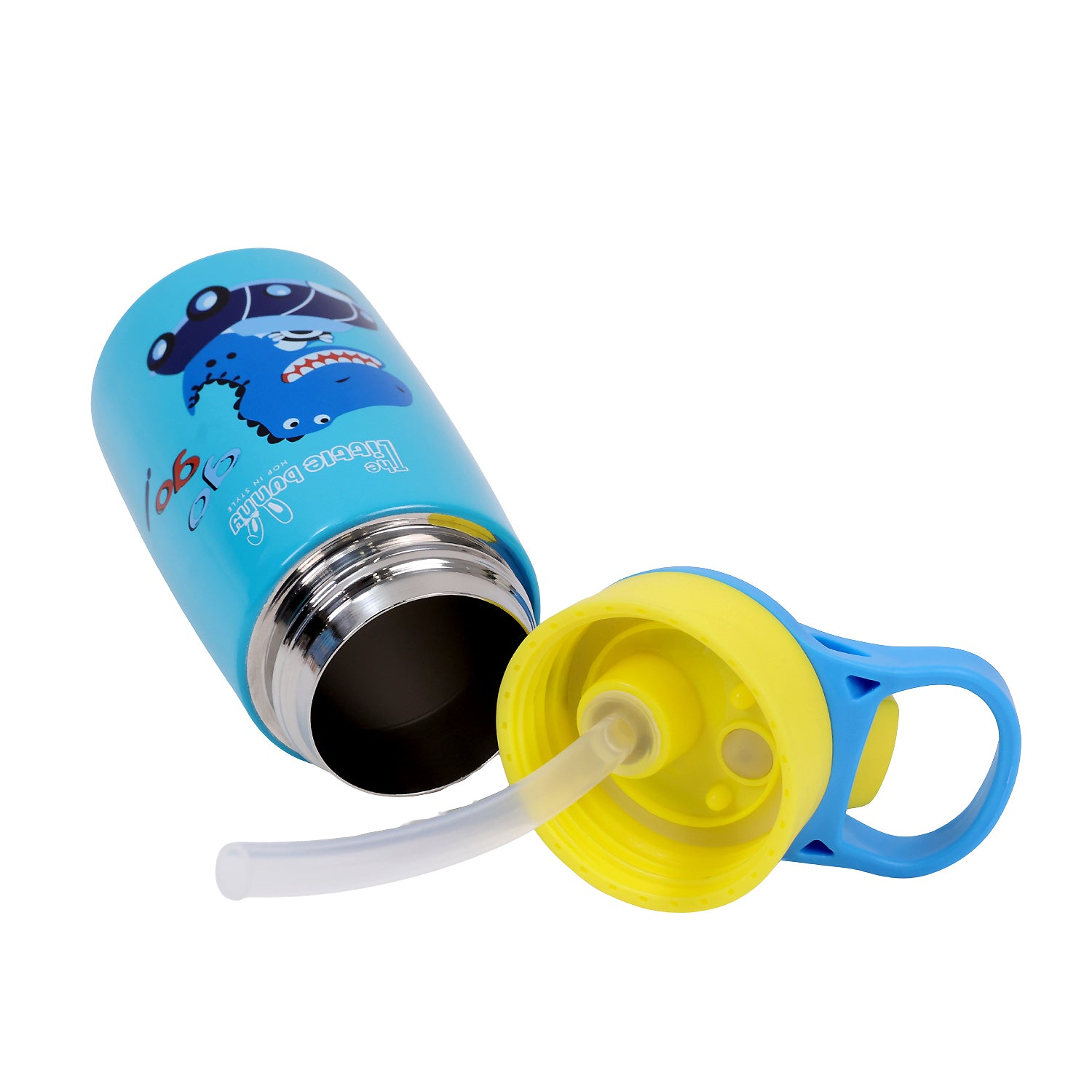 Stainless Steel Kids Sipper Bottle with Flip-Top Lid – Leak-Proof & Travel Friendly