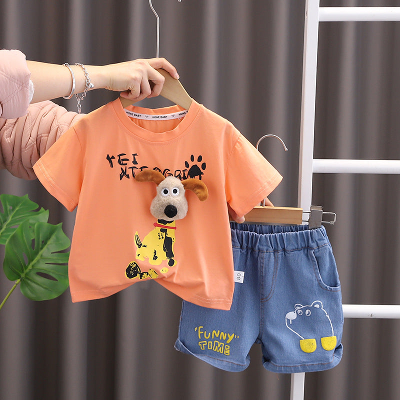 3D Doggy plushy Summer Set