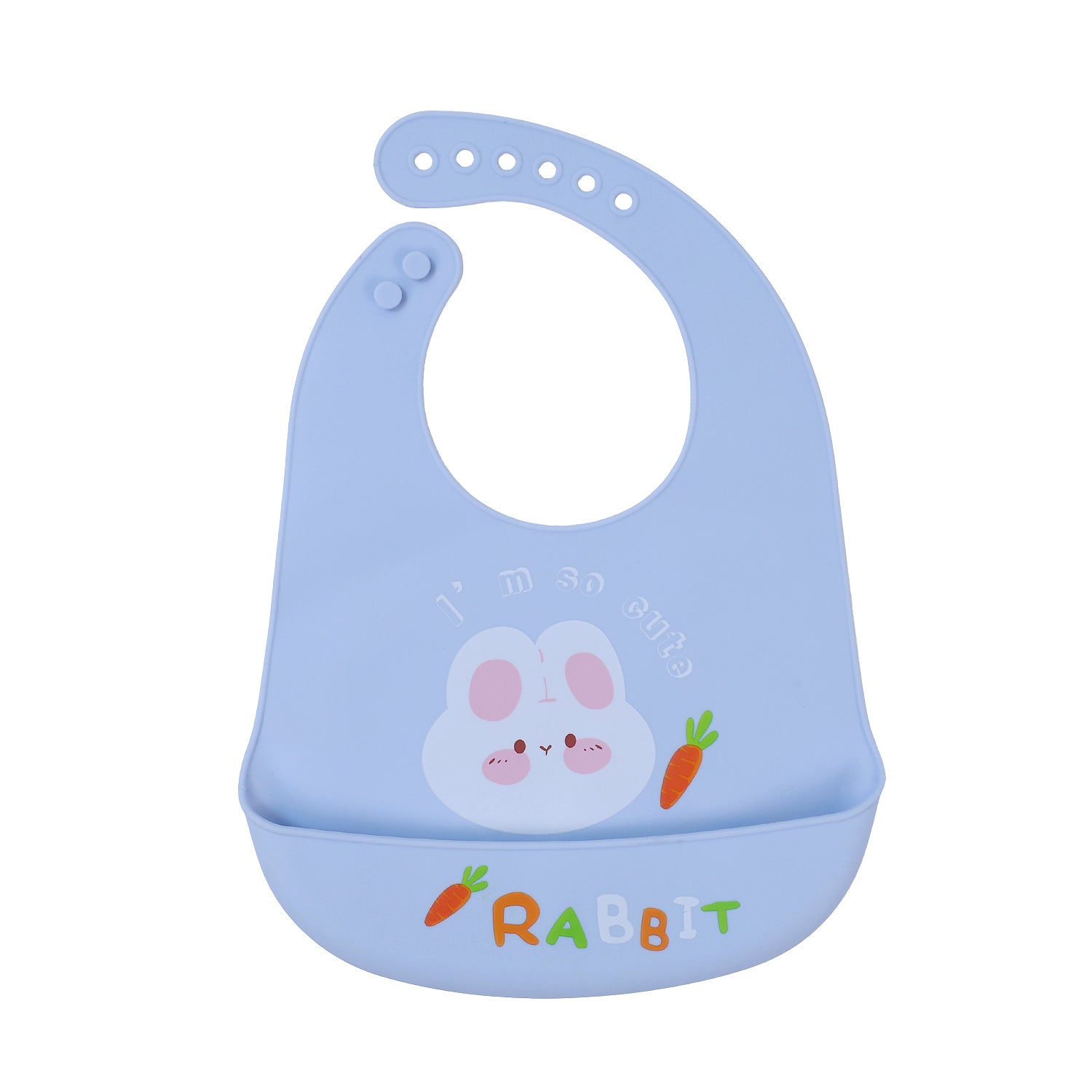 Baby Silicone Feeding Set with Bib, Plate & Spoon – 6+ Months