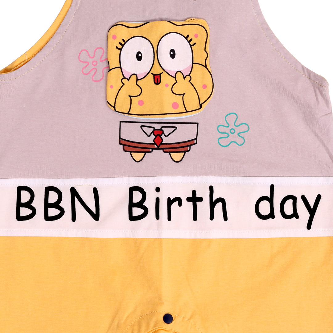 3D Cartoon T-shirt & Dungaree Set