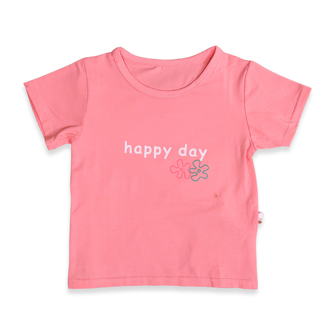 3D Cartoon T-shirt & Dungaree Set