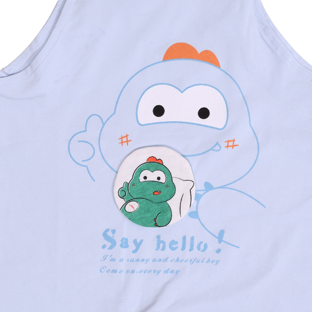 Dino T-shirt & Dungaree Set