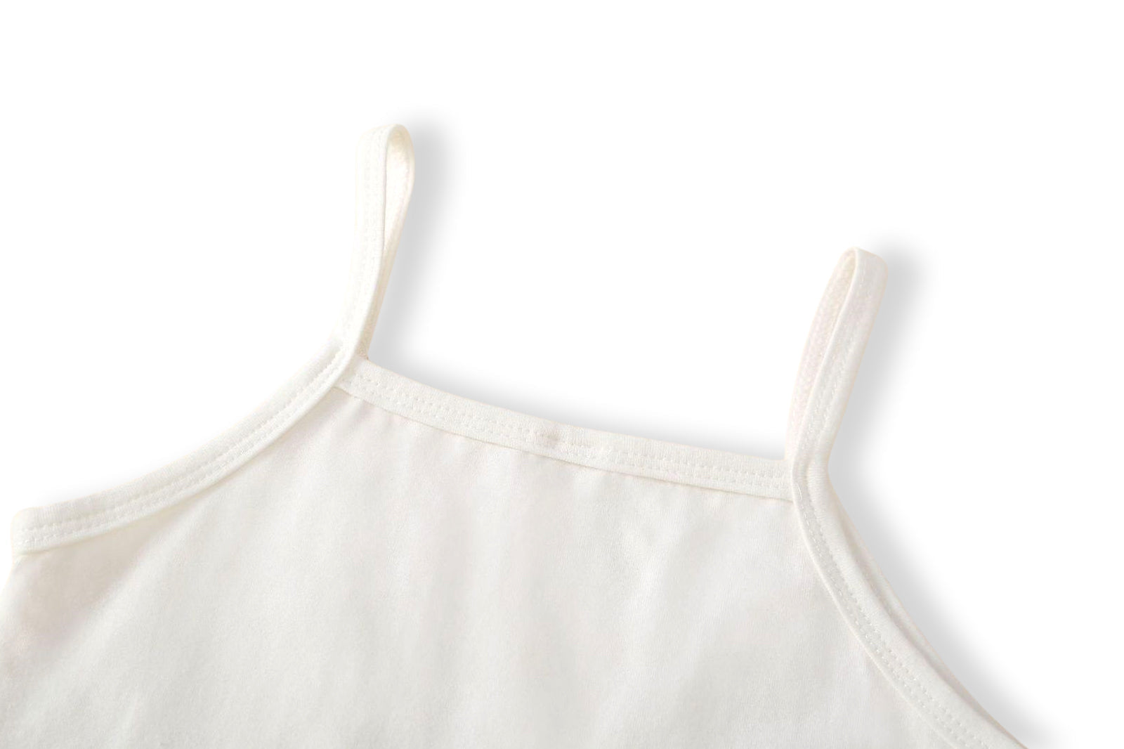 Girls Asymmetrical Neck Ruffle trim Top & Belted Shorts & Hat