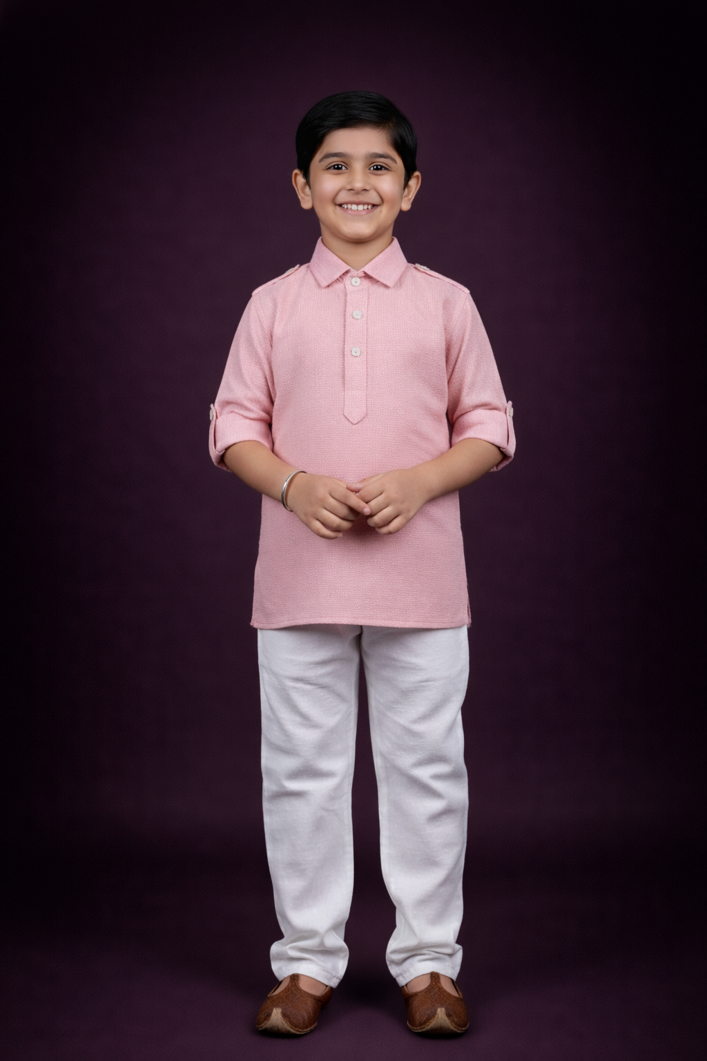 Boys Traditional Kurta & Pajama Set for Festive and Ethnic Wear