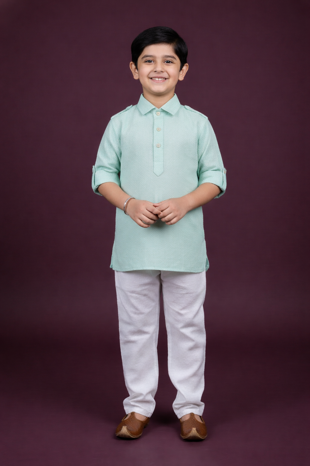 Boys Traditional Kurta & Pajama Set for Festive and Ethnic Wear