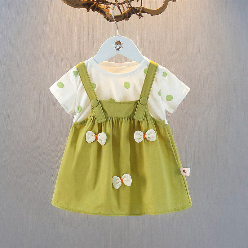 Sweetheart Bow Blossom Dress