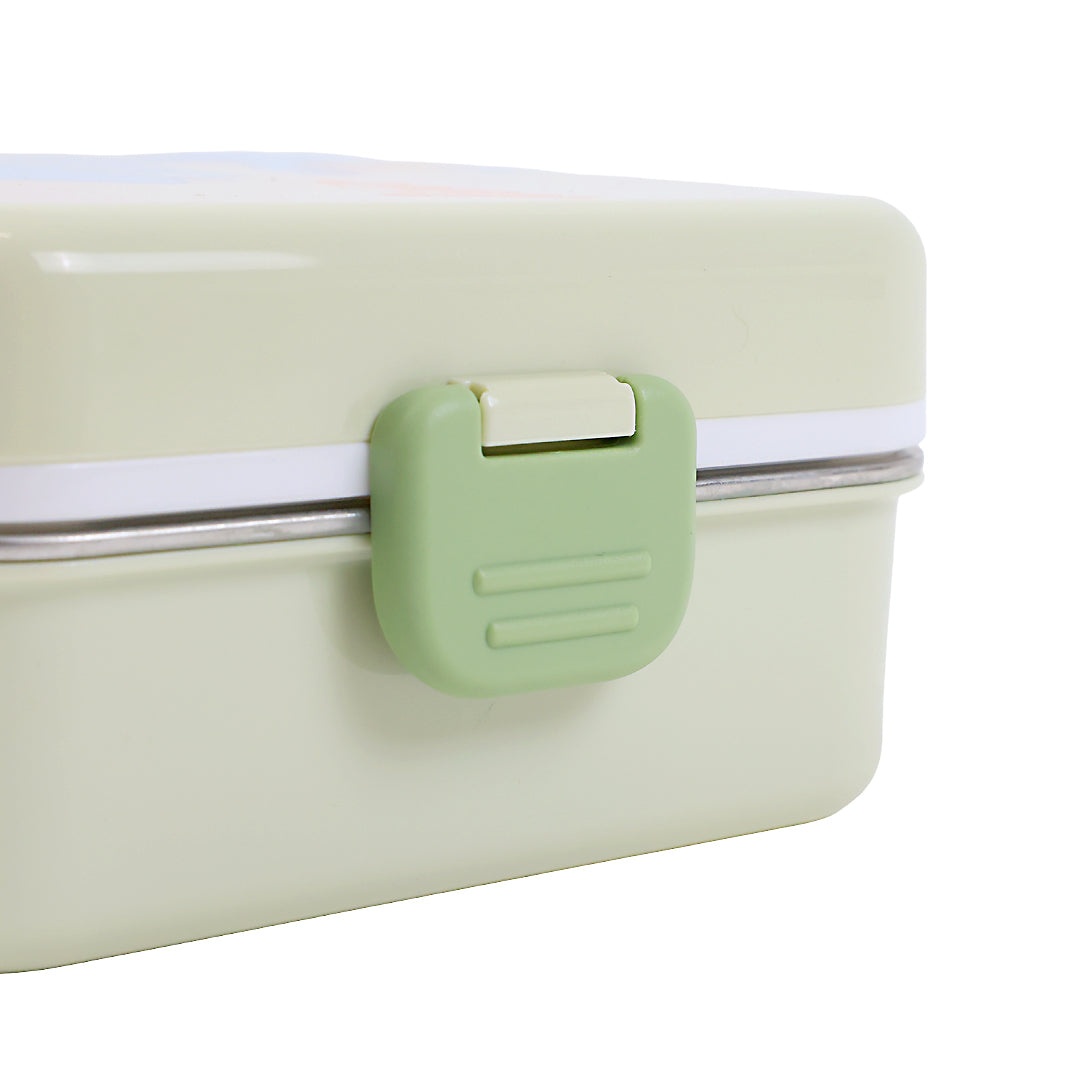 Cute Cartoon Dinosaur Lunch Box for Kids – 1190ml Stainless Steel, Leakproof & Portable