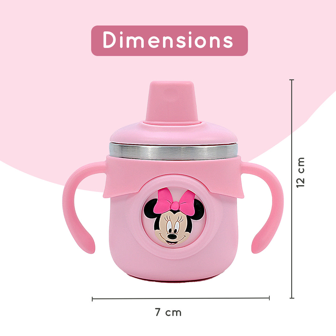 Stainless Steel Training Sipper Cup with Dual Handles for Kids