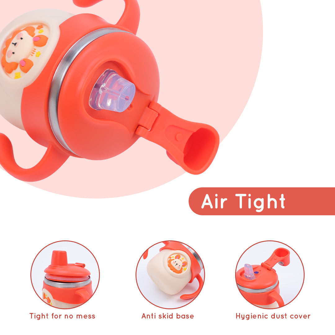 Stainless Steel Training Sipper Cup with Dual Handles for Kids