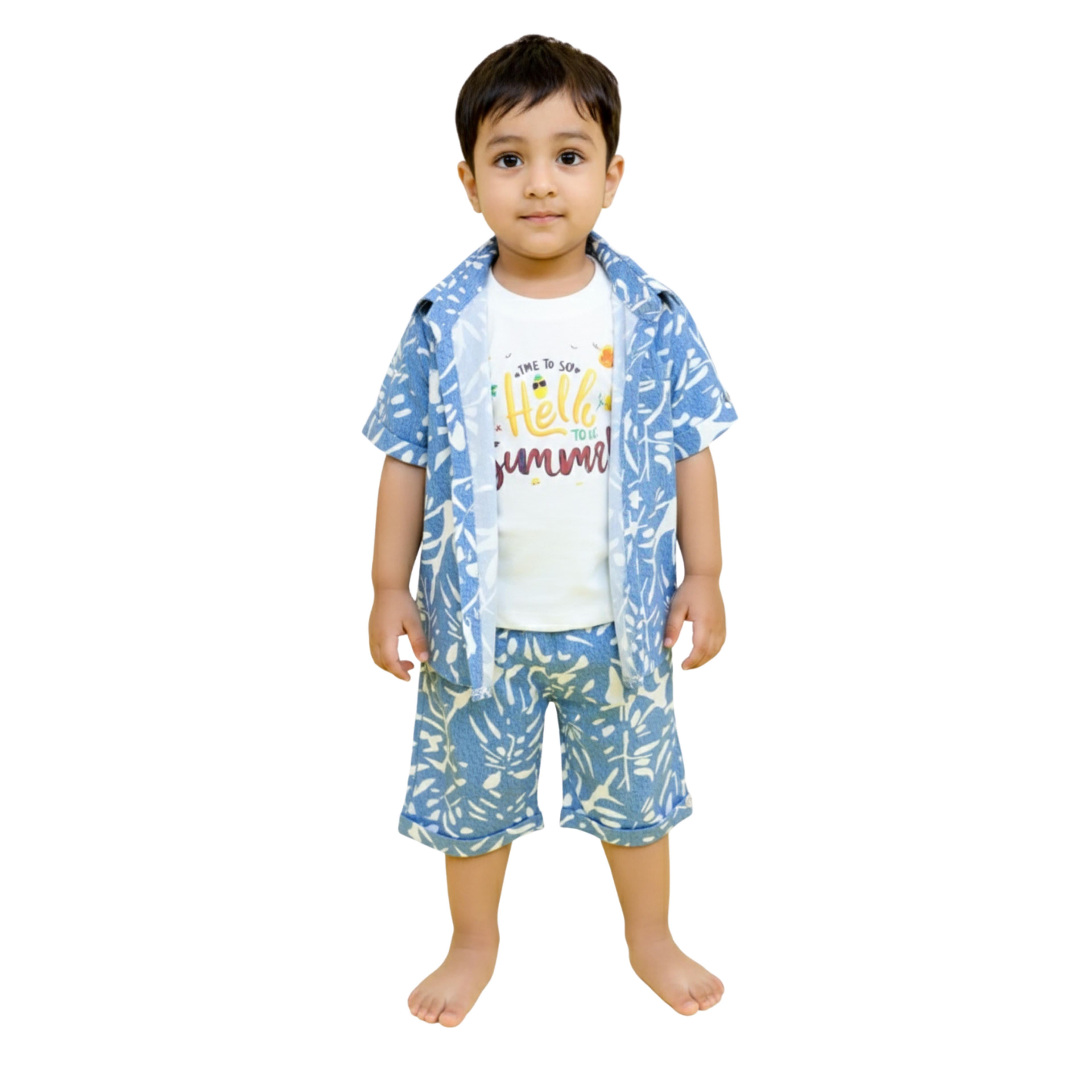 Kids Tropical Comfort 3-Piece Outfit