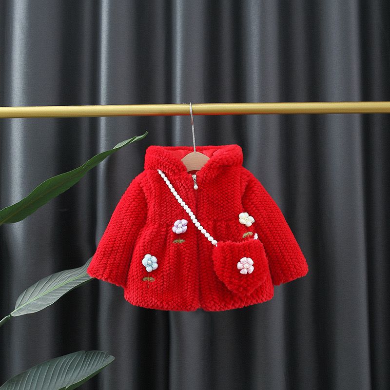 Girls Fleece Warm Jacket