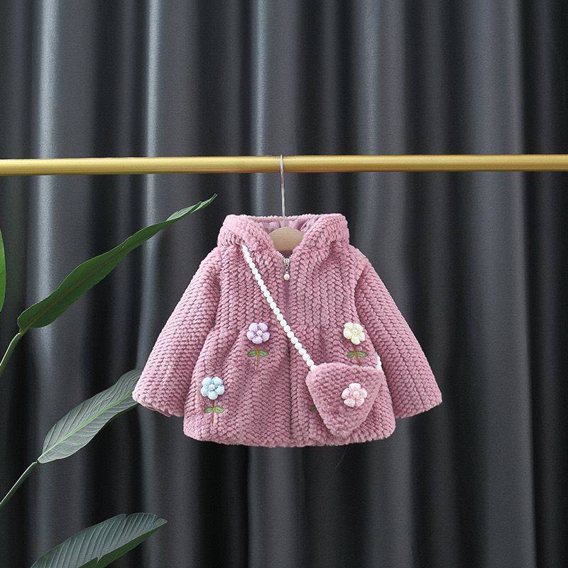 Girls Fleece Warm Jacket