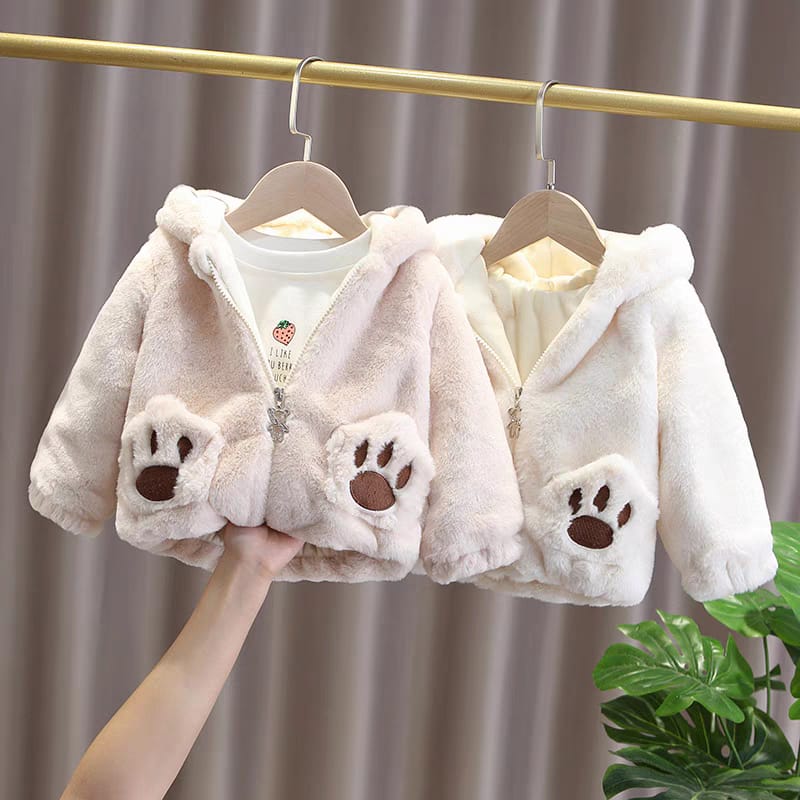 Fur Newborn Baby Winter Coats North Face Kids Winter Jackets