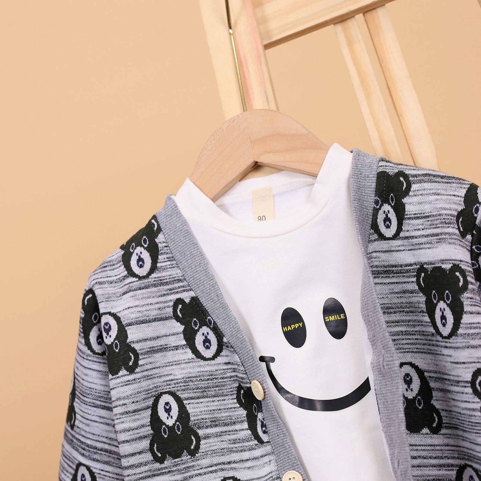 Teddy Sweater Set with T- Shirt
