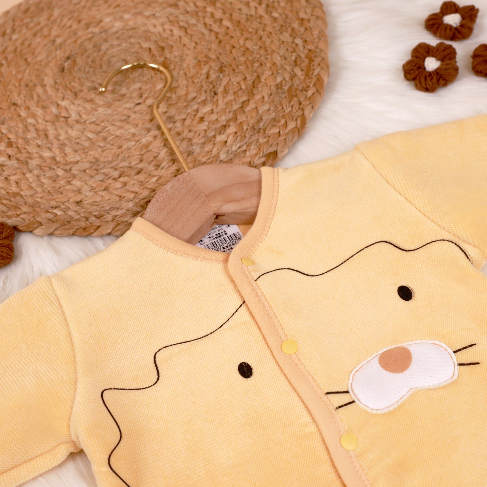 Little Cat velvet Baby Suit