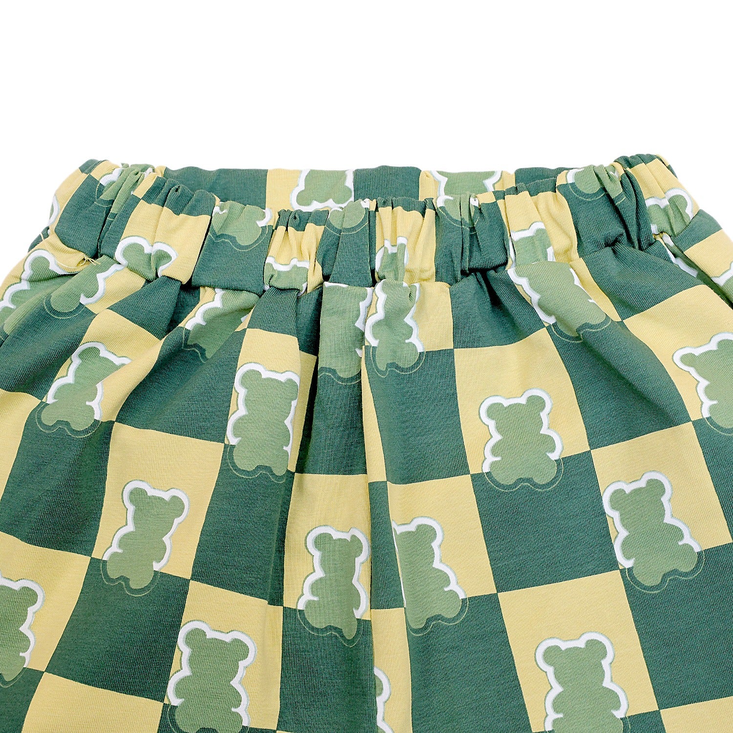 Bear Half Sleeves Shorts Set