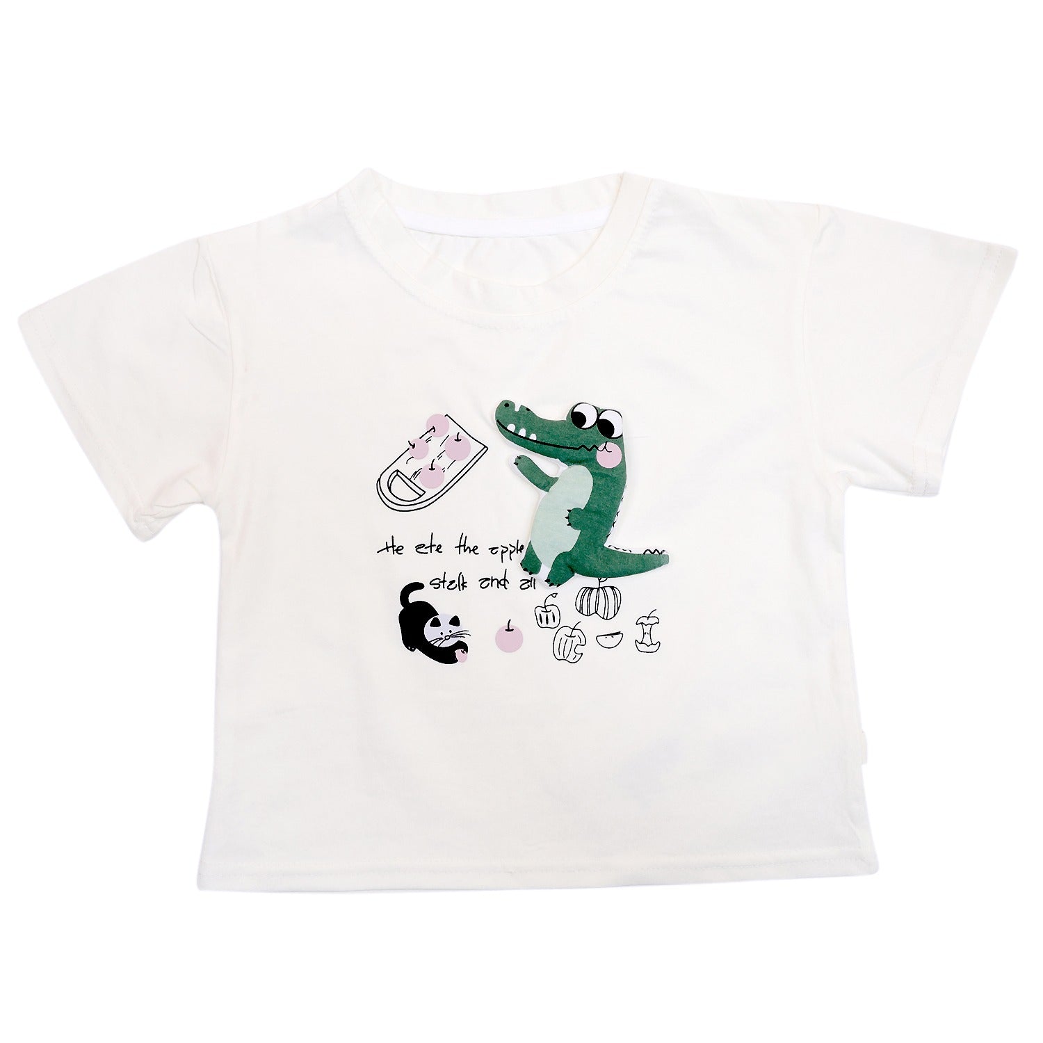 Dino Half Sleeves Shorts set