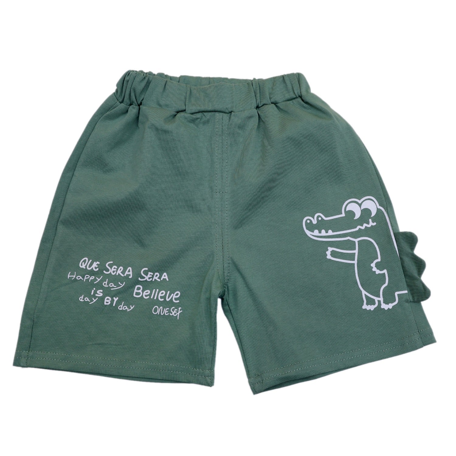 Dino Half Sleeves Shorts set