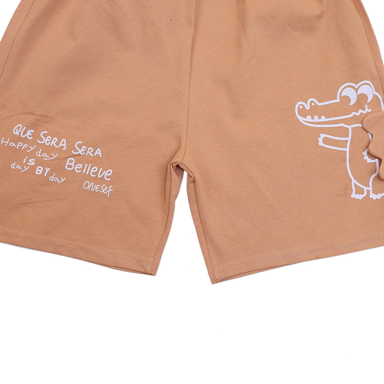Dino Half Sleeves Shorts set