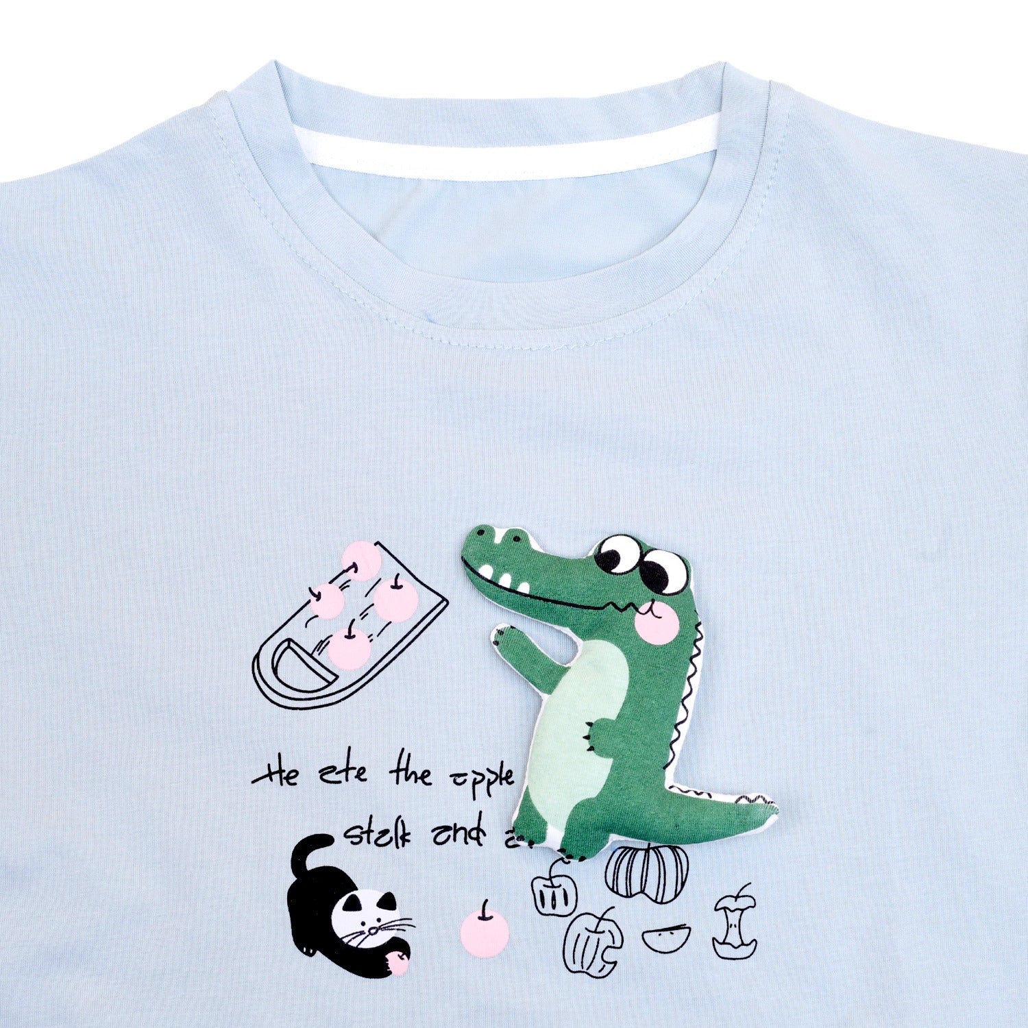 Dino Half Sleeves Shorts set