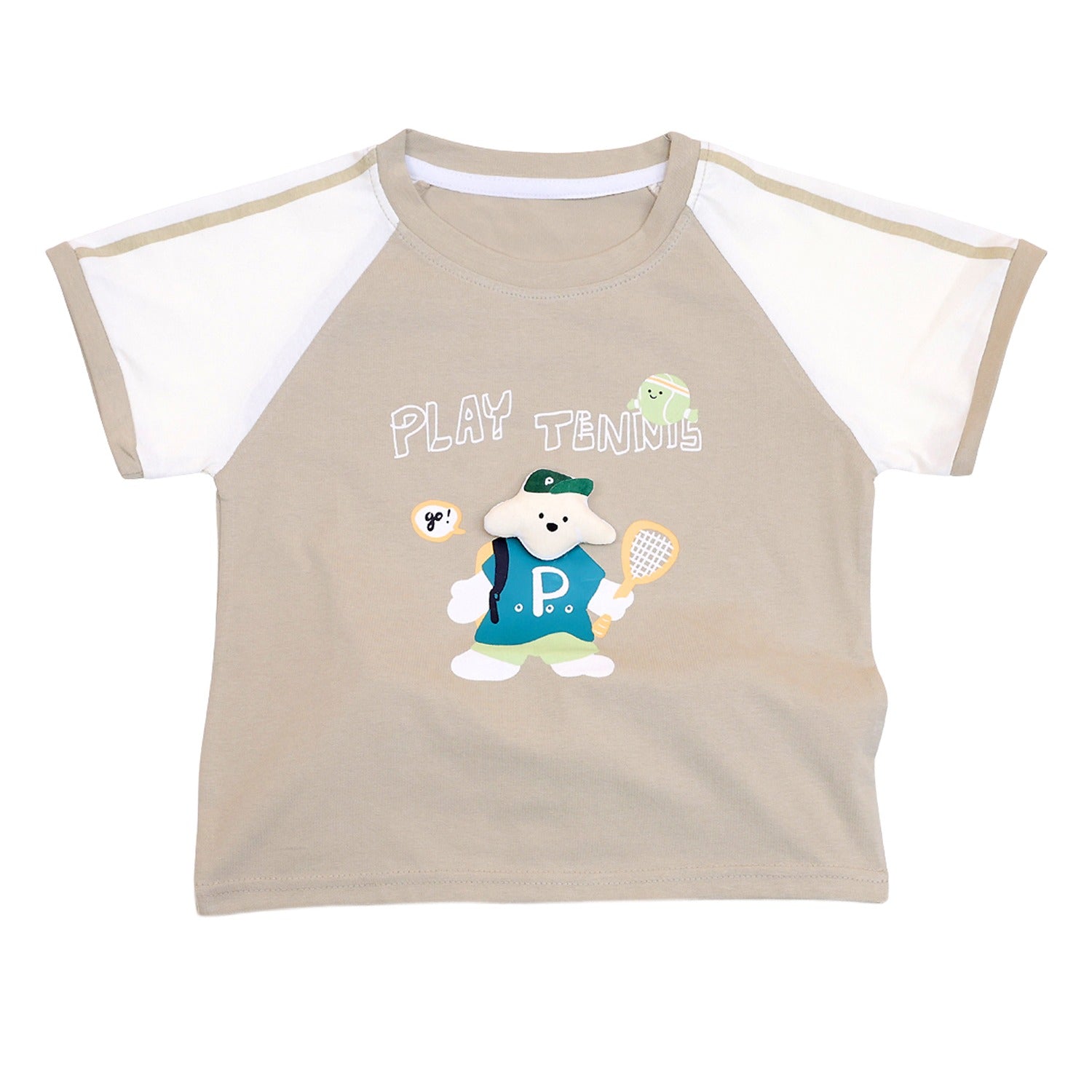 Play Tennis Half Sleeves Shorts Set