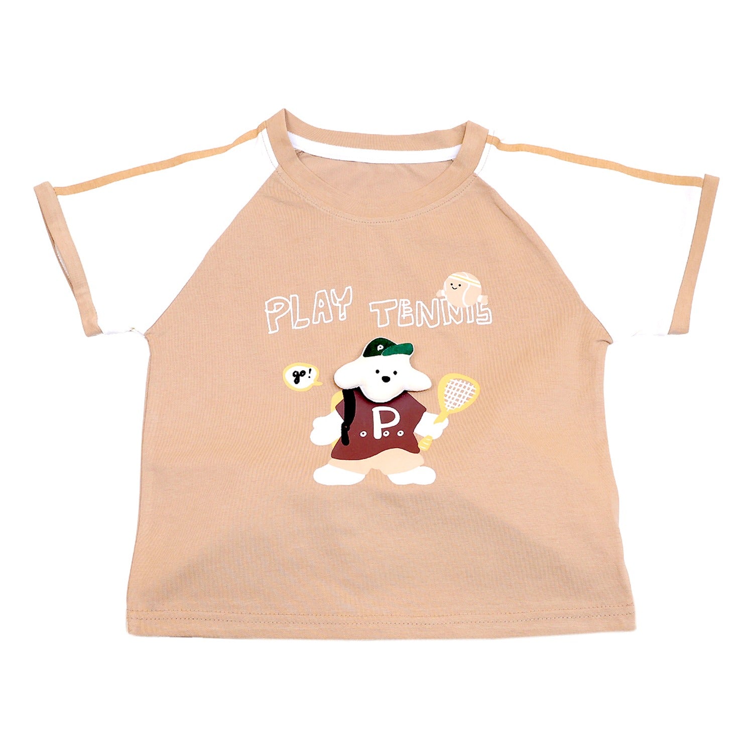 Play Tennis Half Sleeves Shorts Set