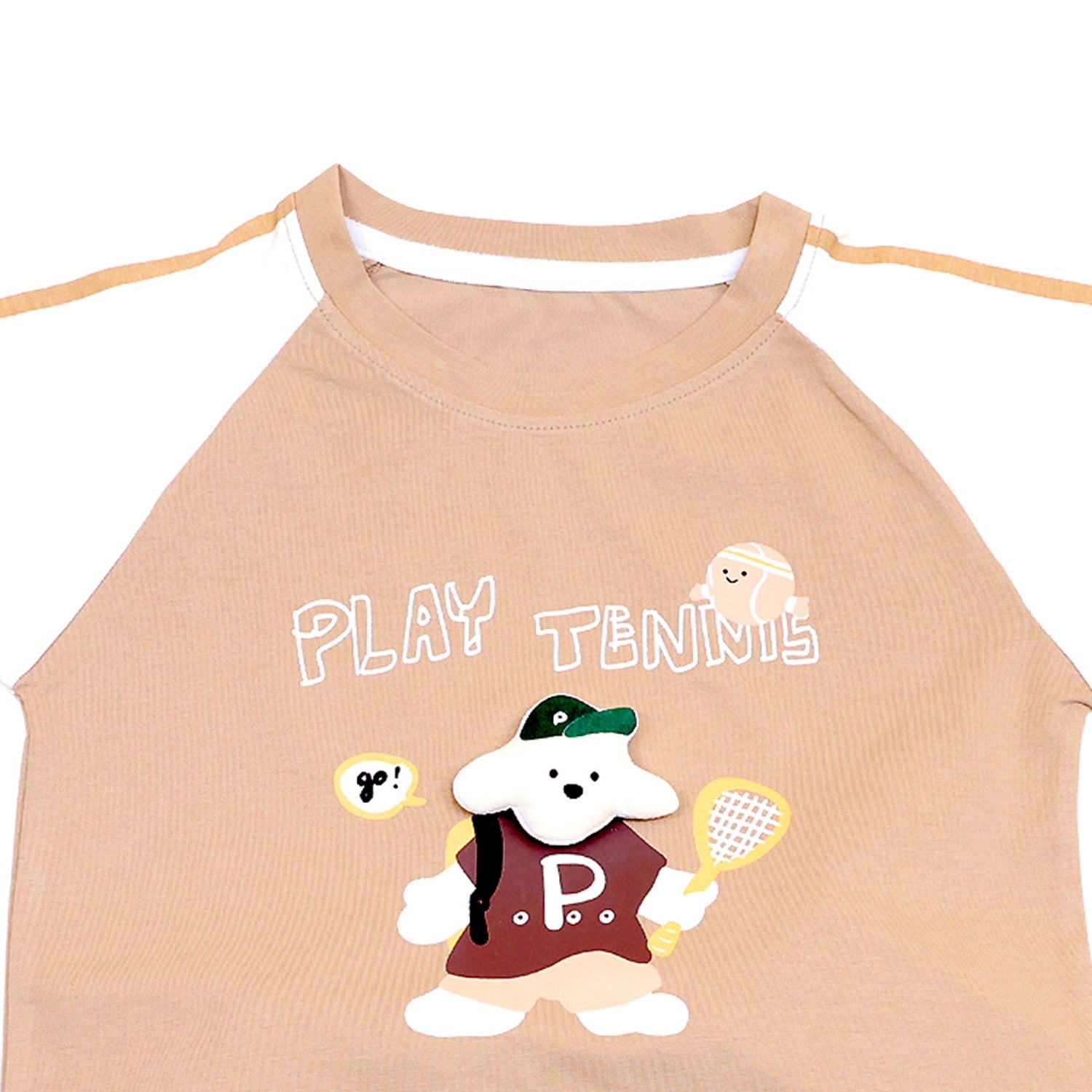 Play Tennis Half Sleeves Shorts Set