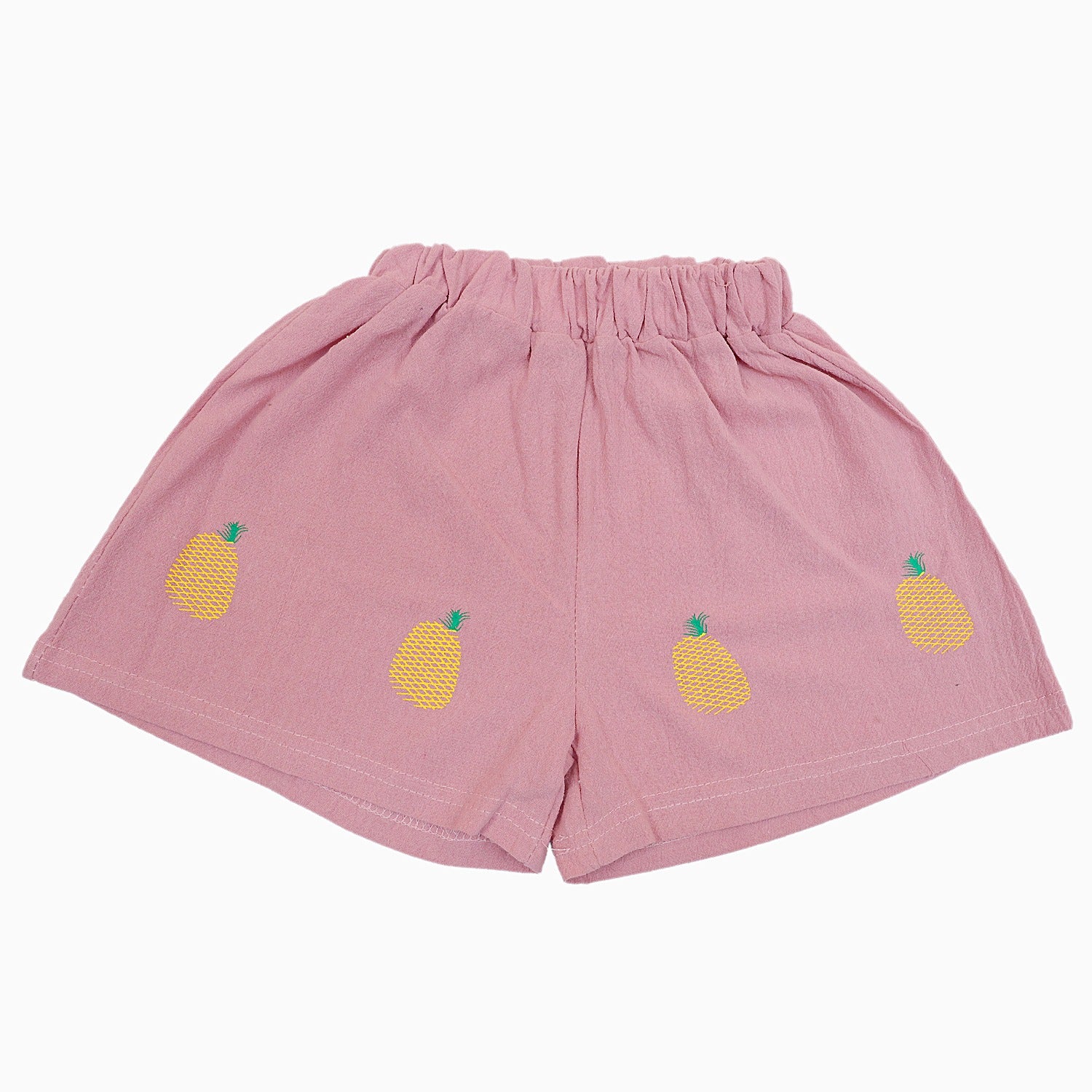 Girls 2 pcs shorts set Pineapple print