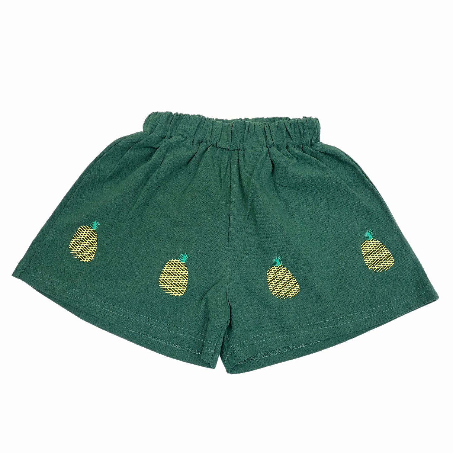 Girls 2 pcs shorts set Pineapple print