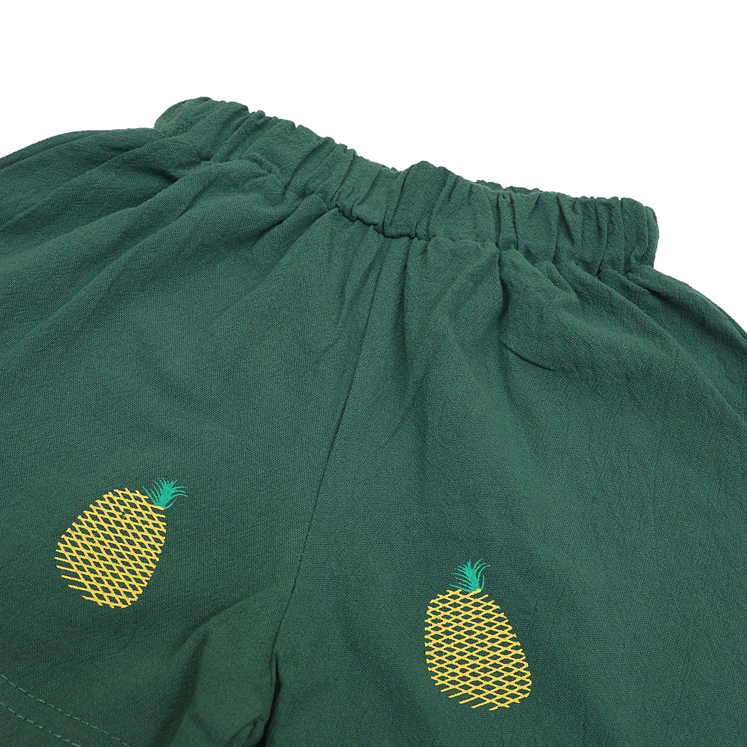 Girls 2 pcs shorts set Pineapple print