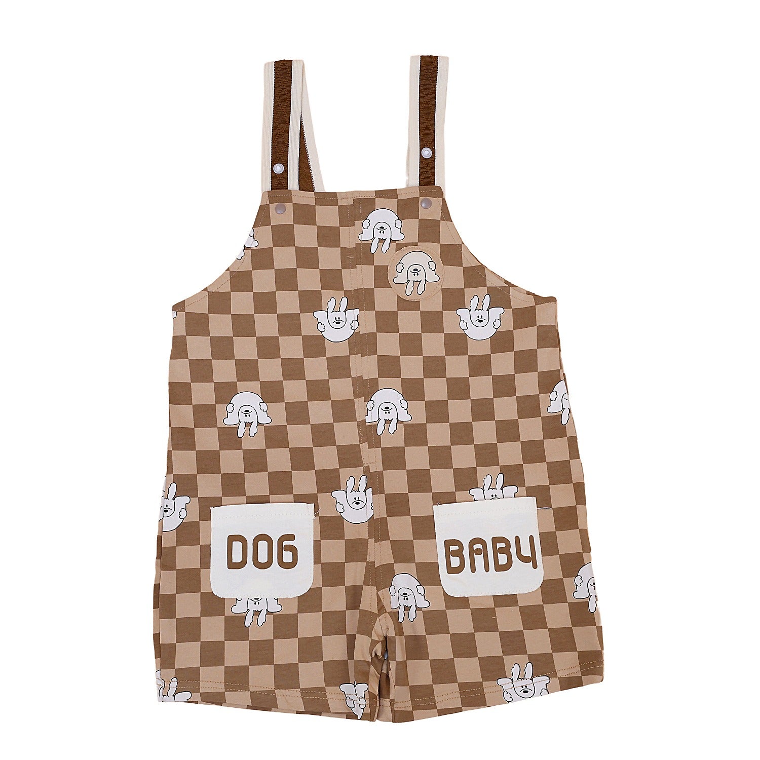 Checkered Half Sleeves Galis Suit