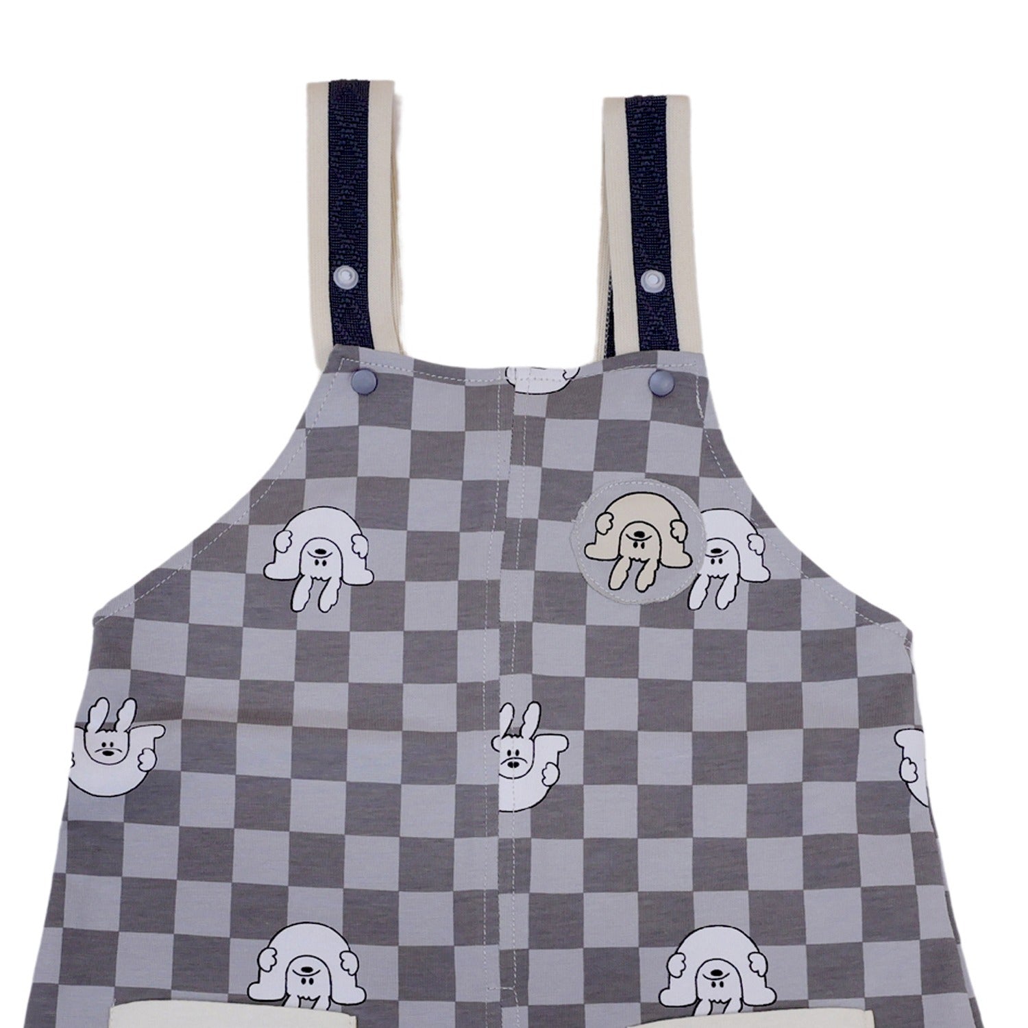 Checkered Half Sleeves Galis Suit