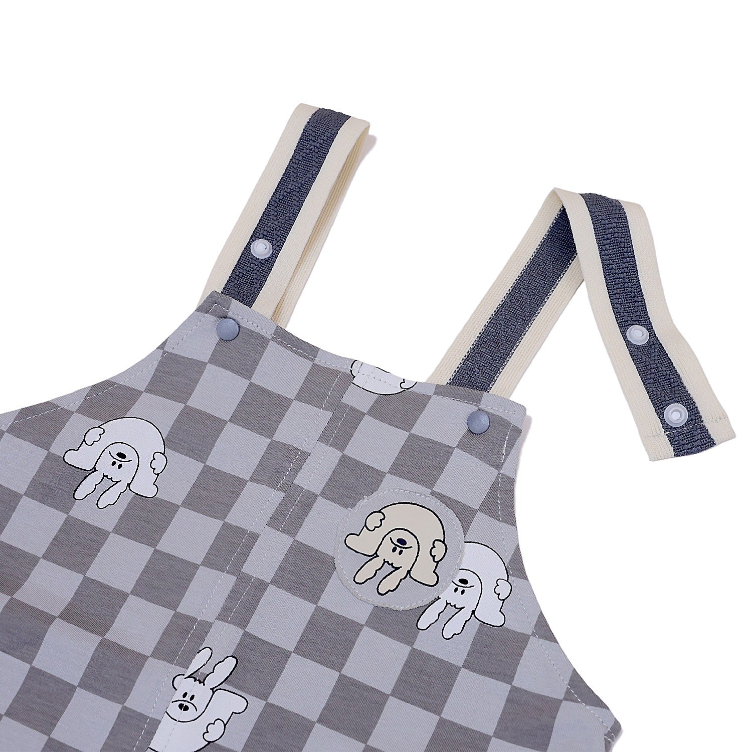 Checkered Half Sleeves Galis Suit