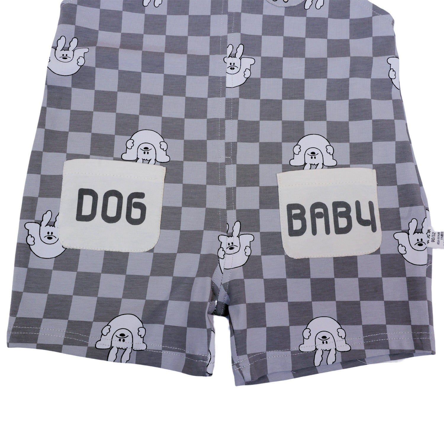 Checkered Half Sleeves Galis Suit