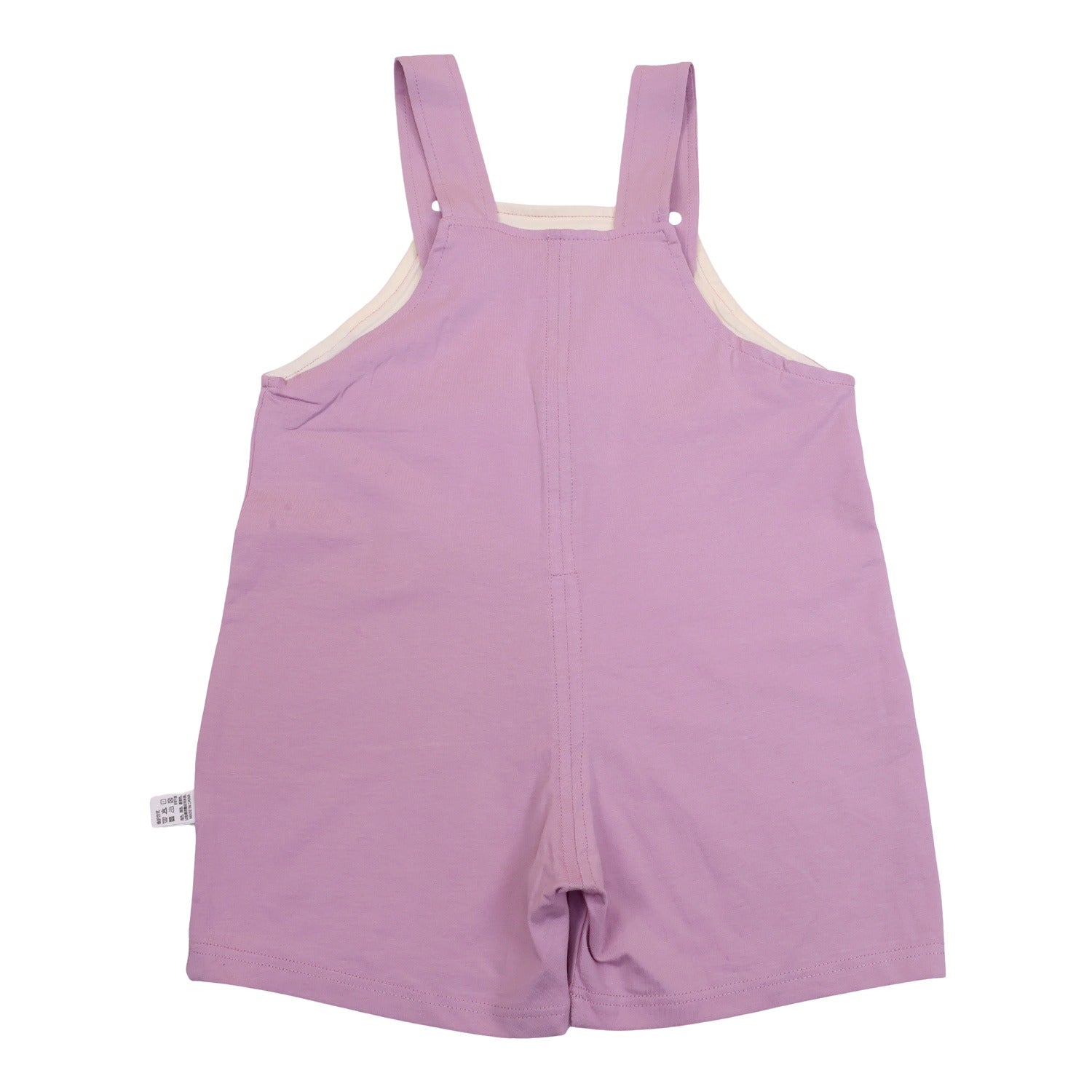 Girls Frill Sleeved Bunny Dungaree