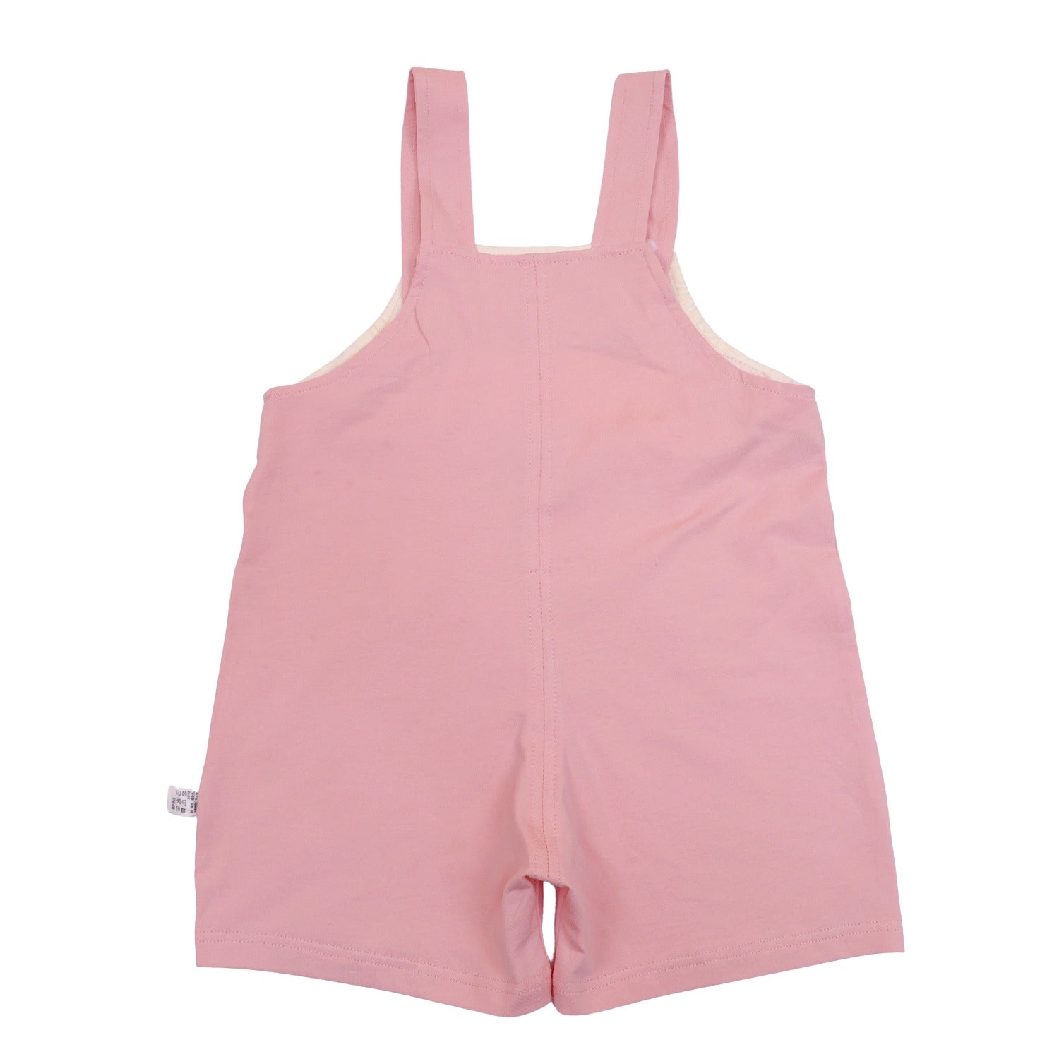 Girls Frill Sleeved Bunny Dungaree