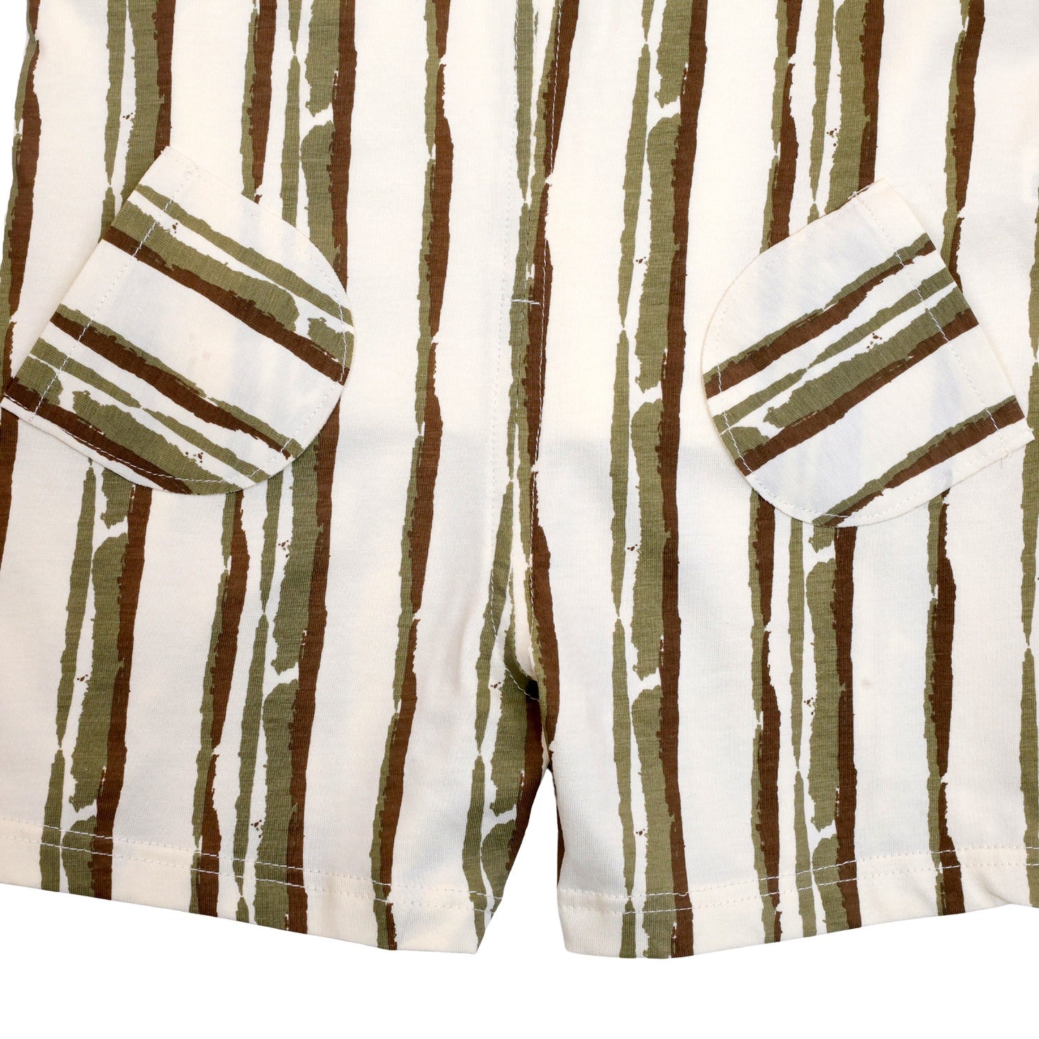 Baby Galis Suit with Striped Print
