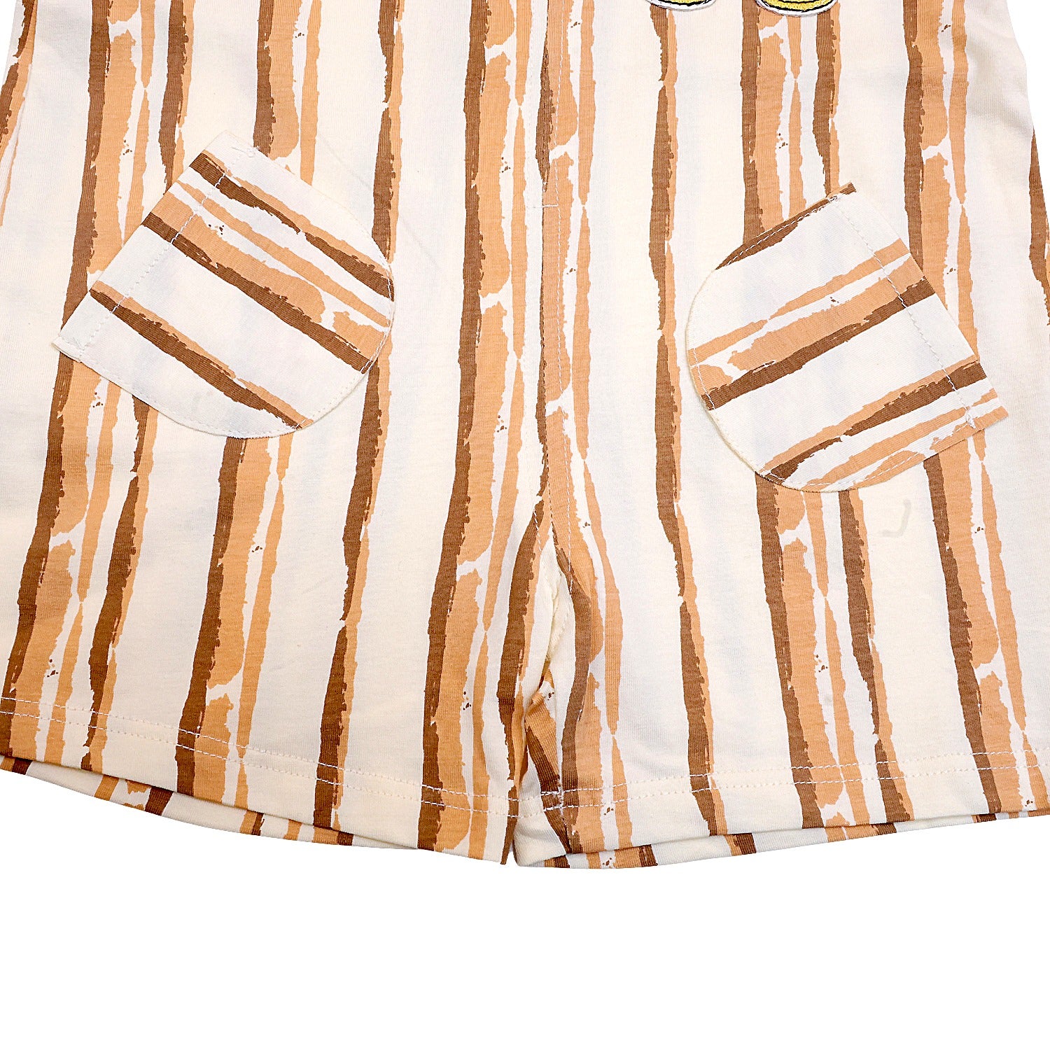 Baby Galis Suit with Striped Print