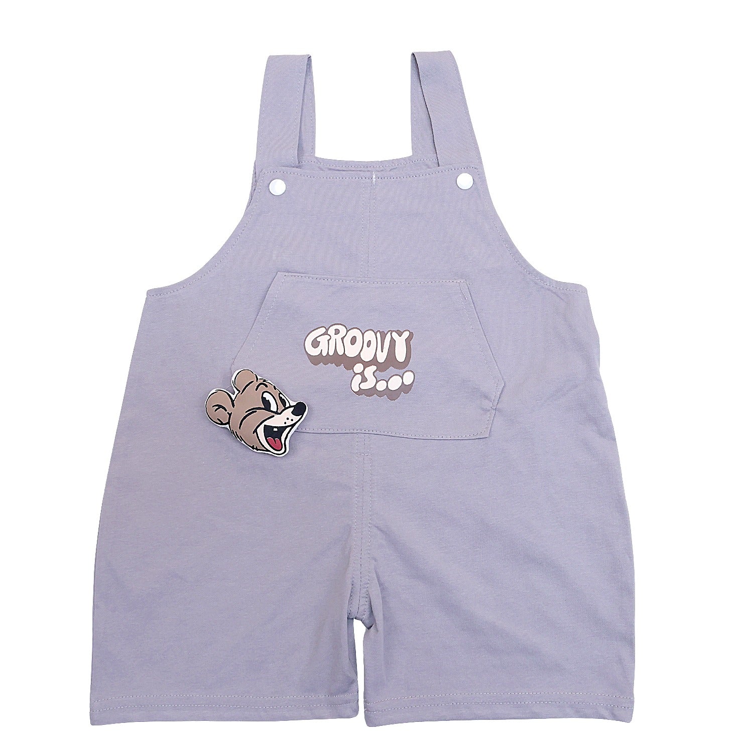 Kids Short sleeves Dungaree Set