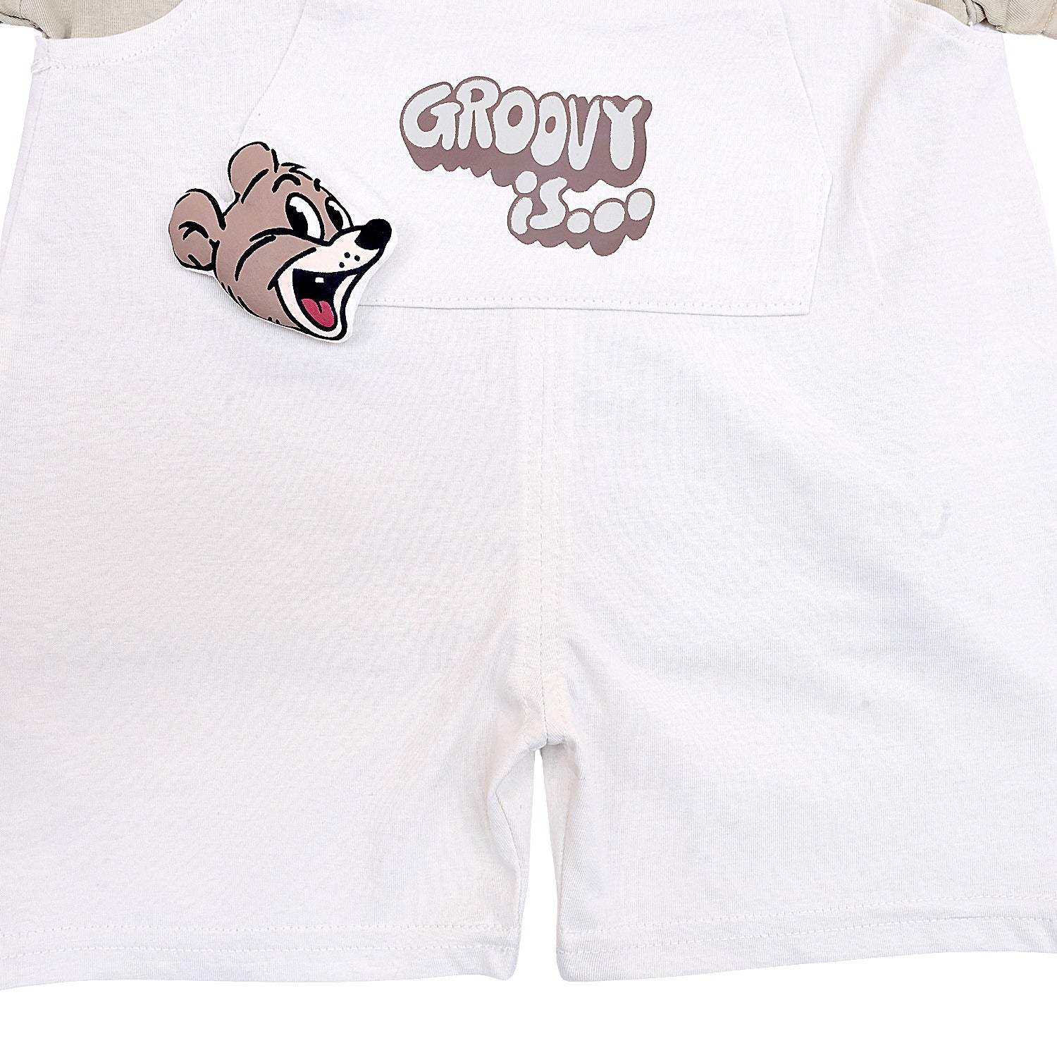 Kids Short sleeves Dungaree Set