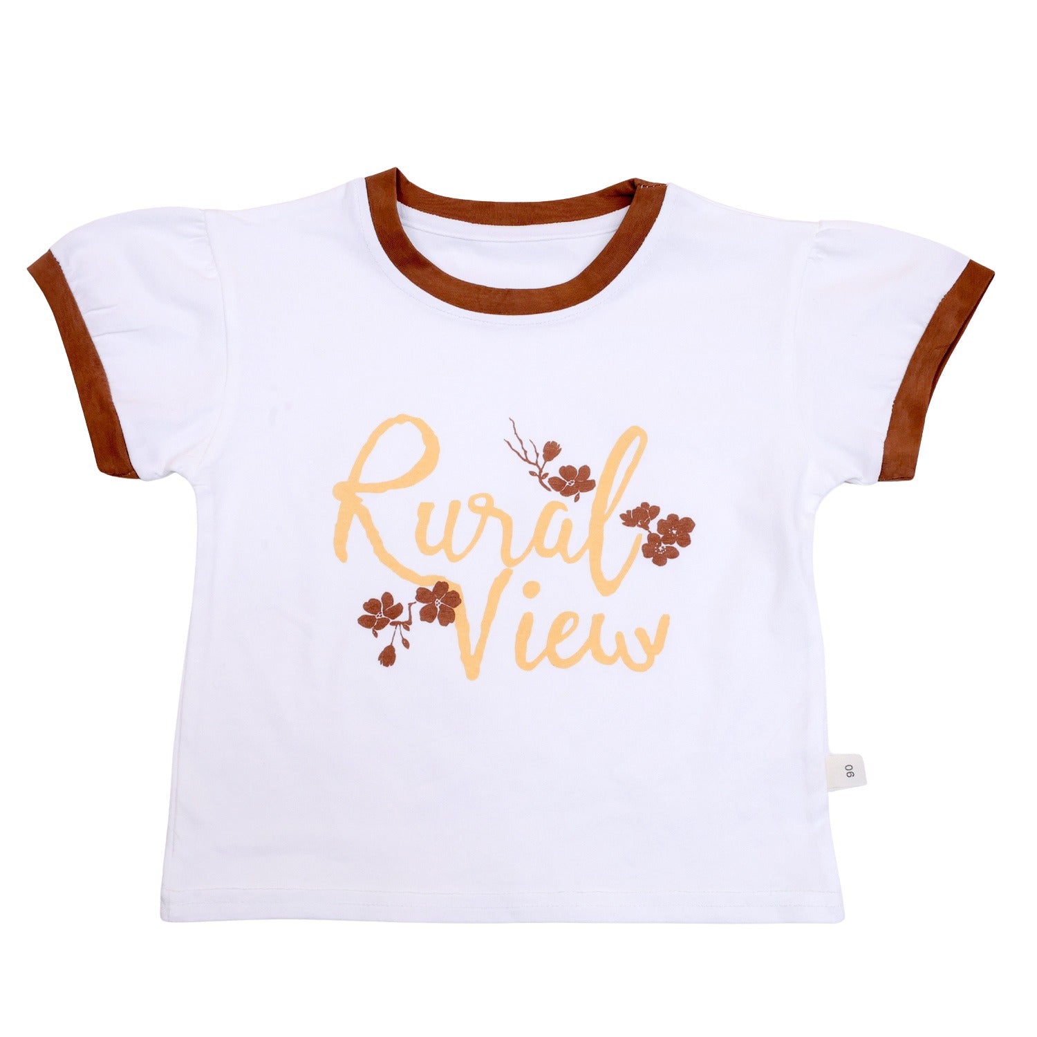 Girls Short Sleeves Dungaree with pockets