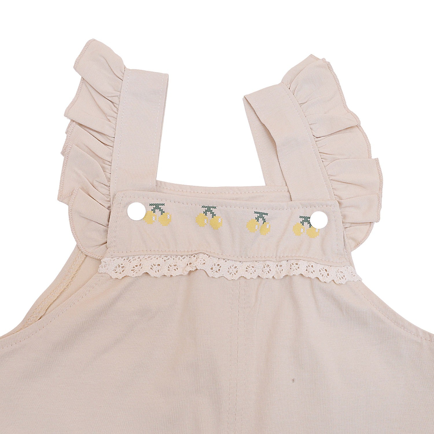 Girls Short Sleeves Dungaree with pockets