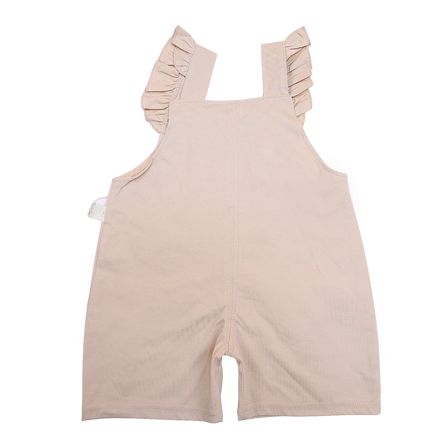 Girls Short Sleeves Dungaree with pockets