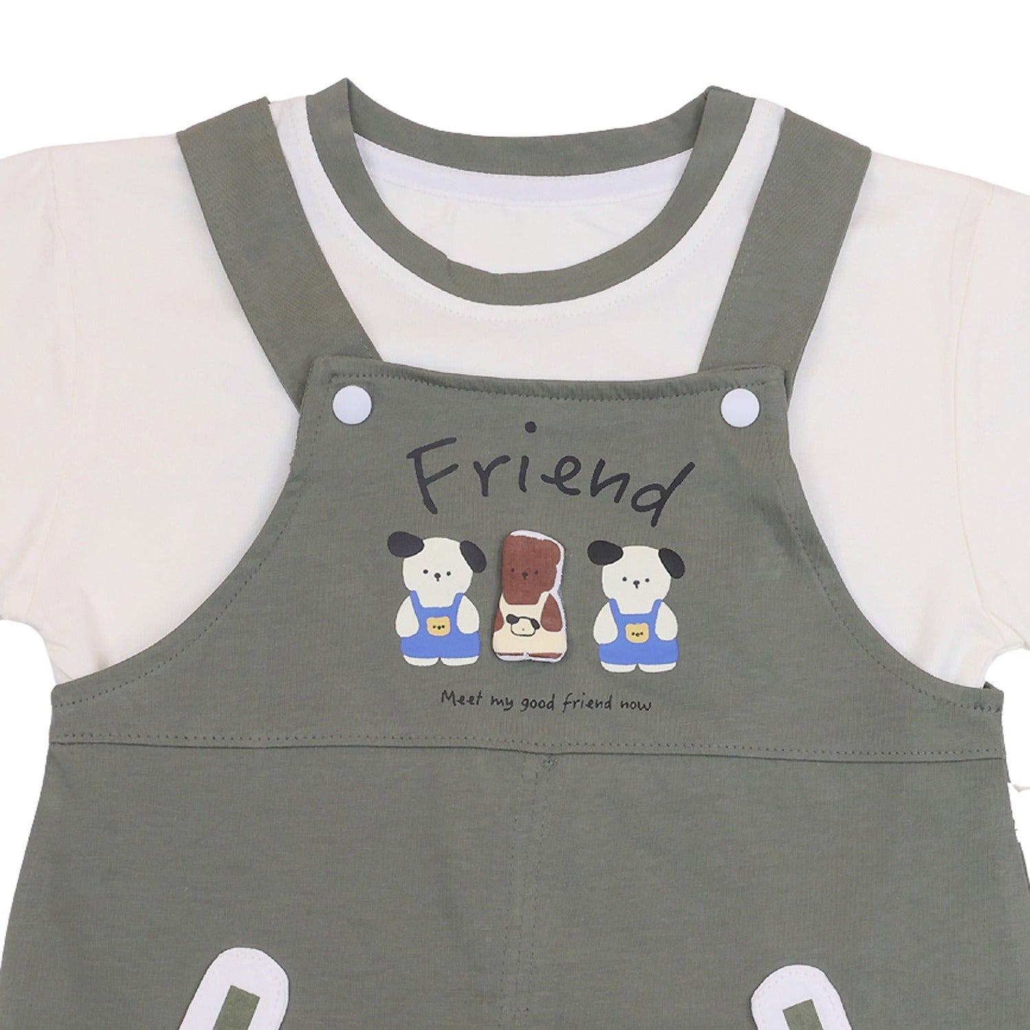 Bear Friend Galis Unisex suit for Kids