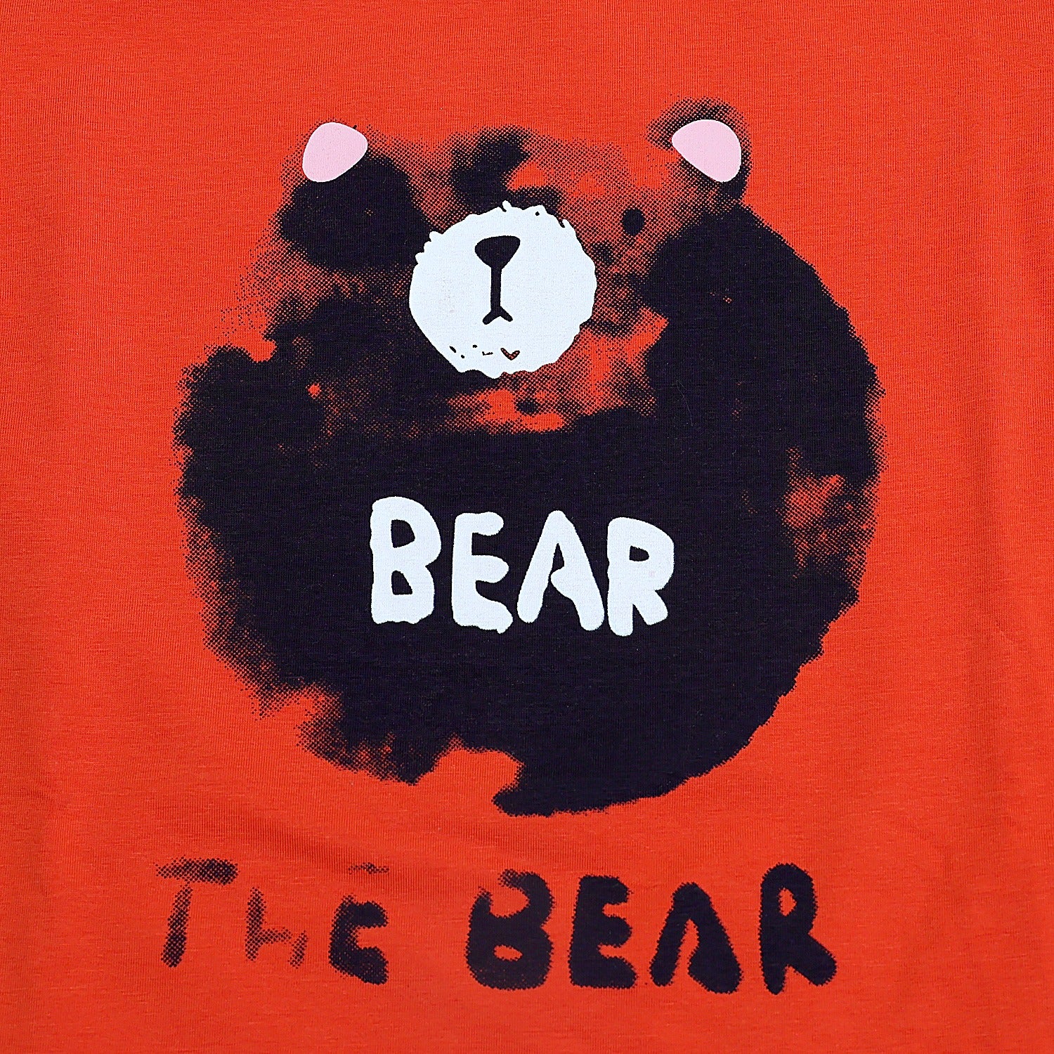 Bear print Half Sleeves Shorts Set for Boys